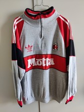 Felpa Milan Adidas 1992-1993 Motta Sweatshirt Ac Milan Very Rare Vintage
