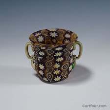 Raro vaso Millefiori in