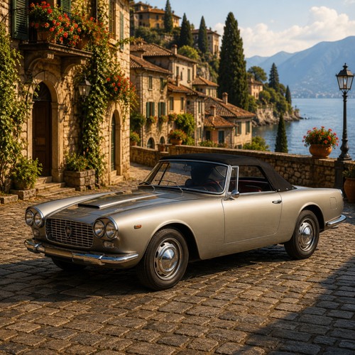 Poster lancia flaminia - lancia,