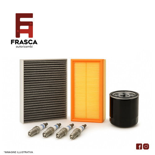 Kit tagliando candele - kit, fiat