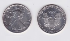 Moneta argento dollaro - moneta, 1