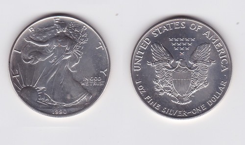 Moneta argento dollaro - argento,