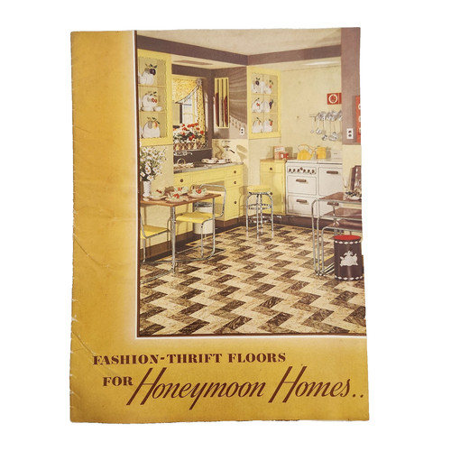 1936 armstrong linoleum - armstrong, vtg