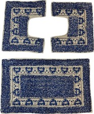 Set parure 3 Pezzi Tappeto da
