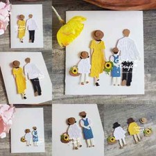 Cesto girasole vista posteriore famiglia da passeggio metallo taglio fustelle card artigianato