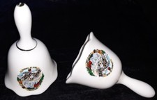 CAMPANA DA TAVOLO PORCELLANA CAMPANA Chamonix Mt.Blanc La Mer De Glace campana in porcellana