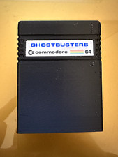 COMMODORE 64  GHOSTBUSTERS GIOCO CARTUCCIA CARTRIDGE TESTATA OTTIME CONDIZIONI