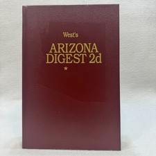 Wests Arizona Digest 2d Volume