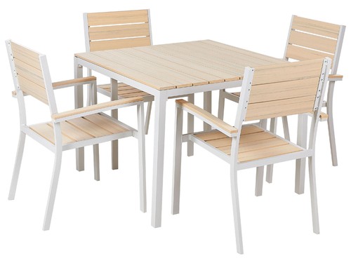 Set esterno sedie e - set,