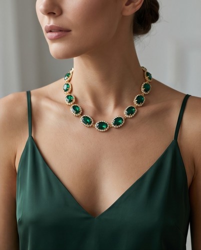 Collana lunga elegante - -, +