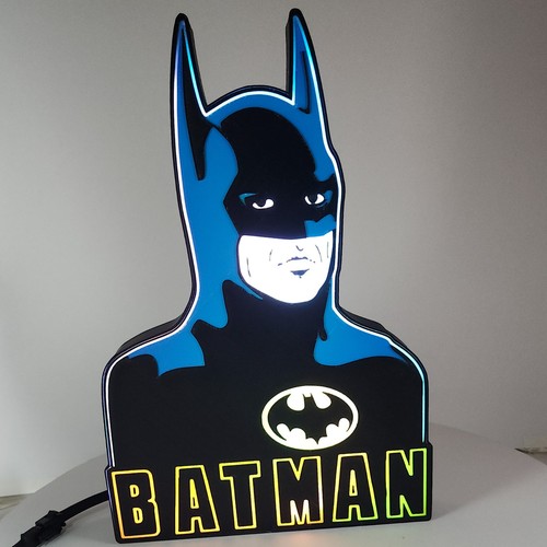 Batman lightbox stampato - batman, 3d