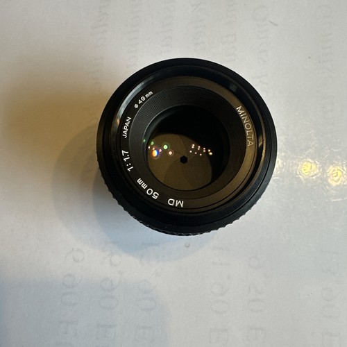 Obiettivo minolta - md, 1,7