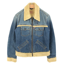 Giacca Denim Sherpa Per
