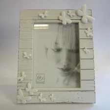 PORTAFOTO CORNICE FOTO A284 IN LEGNO DECORO FARFALLE 13x18 MASCAGNI