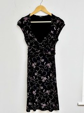 Abito Jane Norman nero rosa