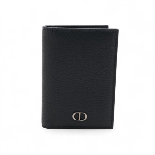 Dior porta carte pelle con - pelle,