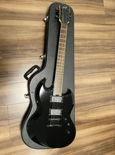 Chitarra Elettrica ESP VIPER VP-M Nera con Custodia Rigida Uscita Suono Confermata