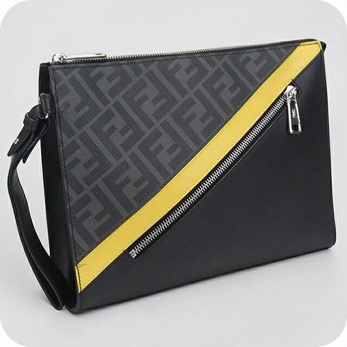 Pochette fendi diagonal - pochette,