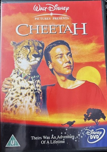 Cheetah dvd walt disney - cheetah, 80s