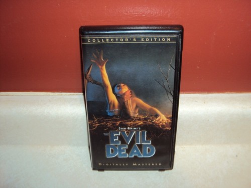 Evil dead vhs cassette - dead, tape