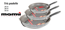 TRIS PADELLE ANTIADERENTE 24CM