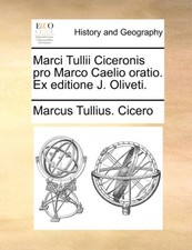 Cicero - Marci Tullii nis pro