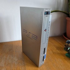 Console Playstation 2 FAT ARGENTO SILVER PS2 + Cavi FUNZIONANTE