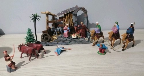 Presepe natività completo - presepe,
