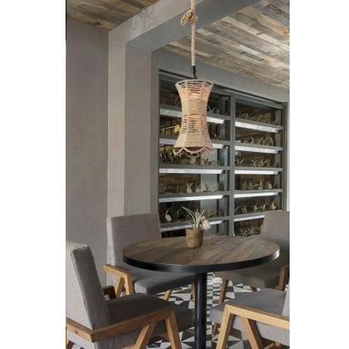 Lampadario corda canapa - corda,
