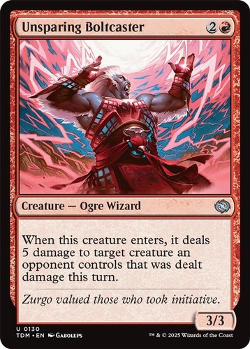Unsparing boltcaster tarkir - unsparing,
