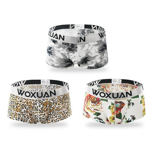 Boxer uomo moda nylon stampa