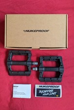 Pedali Piatti Nukeproof Neutron EVO MTB Nero Leggeri Enduro Trail DH NUOVI
