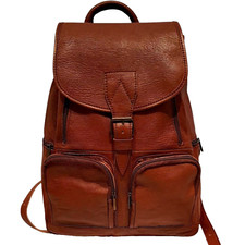 zaino  artigianali vera pelle di capra per donna, moda lavoro e viaggio