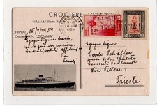 Colonie, Libia ,1934 , Fiera Tripoli e PITTORICA , Crociera M/N Oceania