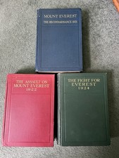 MOUNT EVEREST Set Of 3 Rare