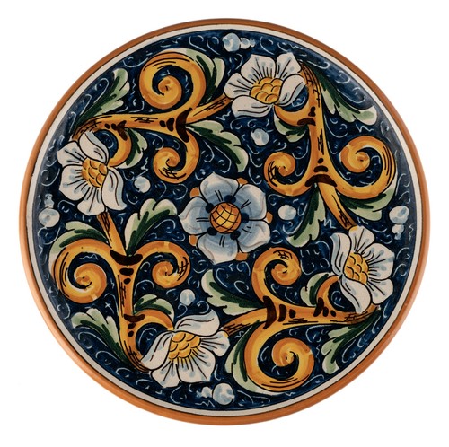 Piatto decorativo floreale