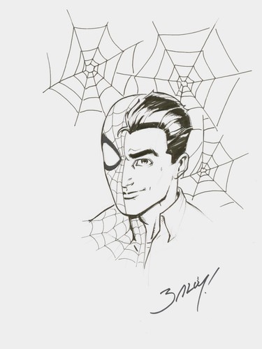 Mark bagley firmato marvel - mark,