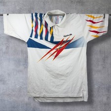 Polo vintage Reebok XL bianca