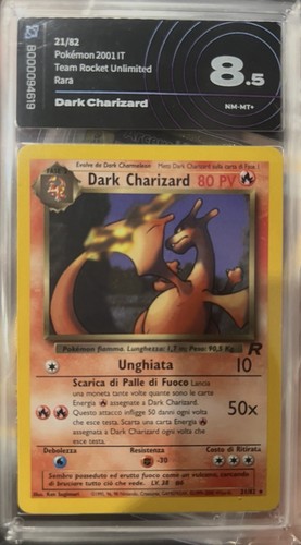 Carta pokemon dark charizard - pokemon,