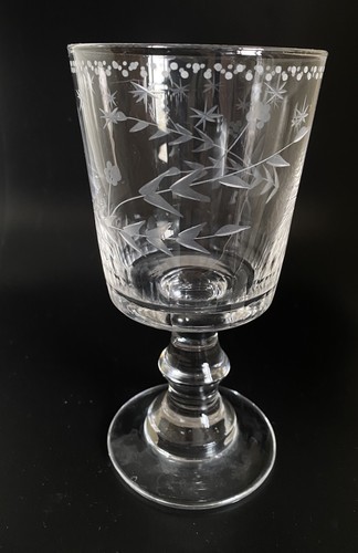 Antique rummer glass - antique,