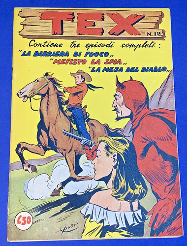 Tex albo oro prima - oro, serie