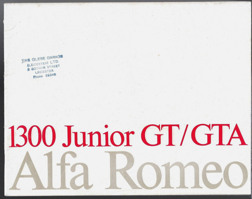 Alfa romeo giulia 1300 junior - alfa,