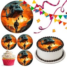 Cake topper soldato militare