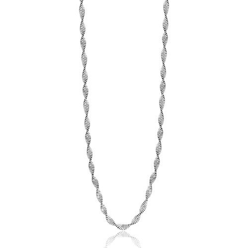 Collana lunga donna acciaio - lunga,