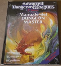 D&D - AD&D 2° Ed - MANUALE DEL DUNGEON MASTER - RIPA NUOVO CELLOPHANATO - TSR