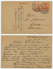 52839 - Intero postale P 110 - ZuF - Berlino-Lichtberg 12.1.1920 per Liatorp Svezia