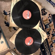 2 VINILI 78 GiRI UNIVERSAL  - MUSICA NAPOLETANA ANNI 40-50