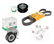 KIT CINGHIA ESTERNA TENDICINGHIA E GALOPPINO FIAT 500 X RENEGADE DOBLO 1.6 MJT