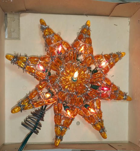 Stella luminosa per albero - luminosa, di