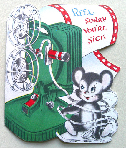 Squeak topo con - squeak, proiettore